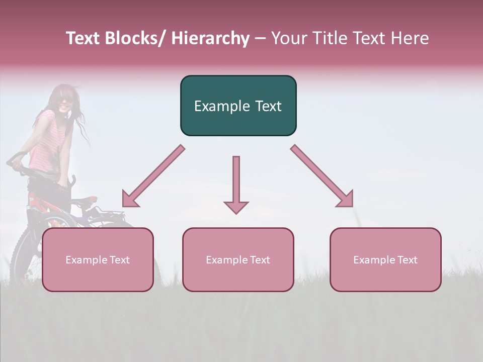 Beautiful Grass Blue PowerPoint Template