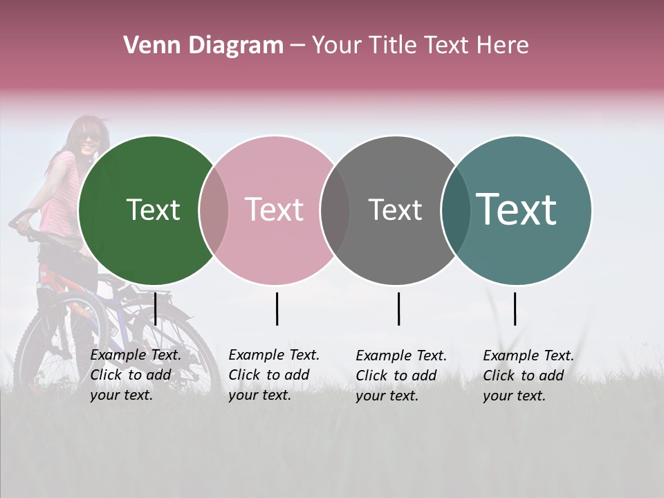 Beautiful Grass Blue PowerPoint Template