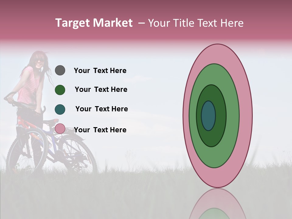 Beautiful Grass Blue PowerPoint Template