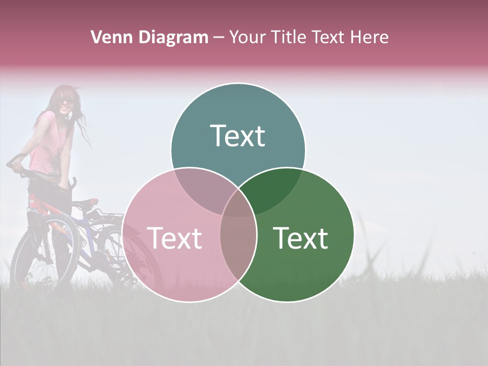 Beautiful Grass Blue PowerPoint Template