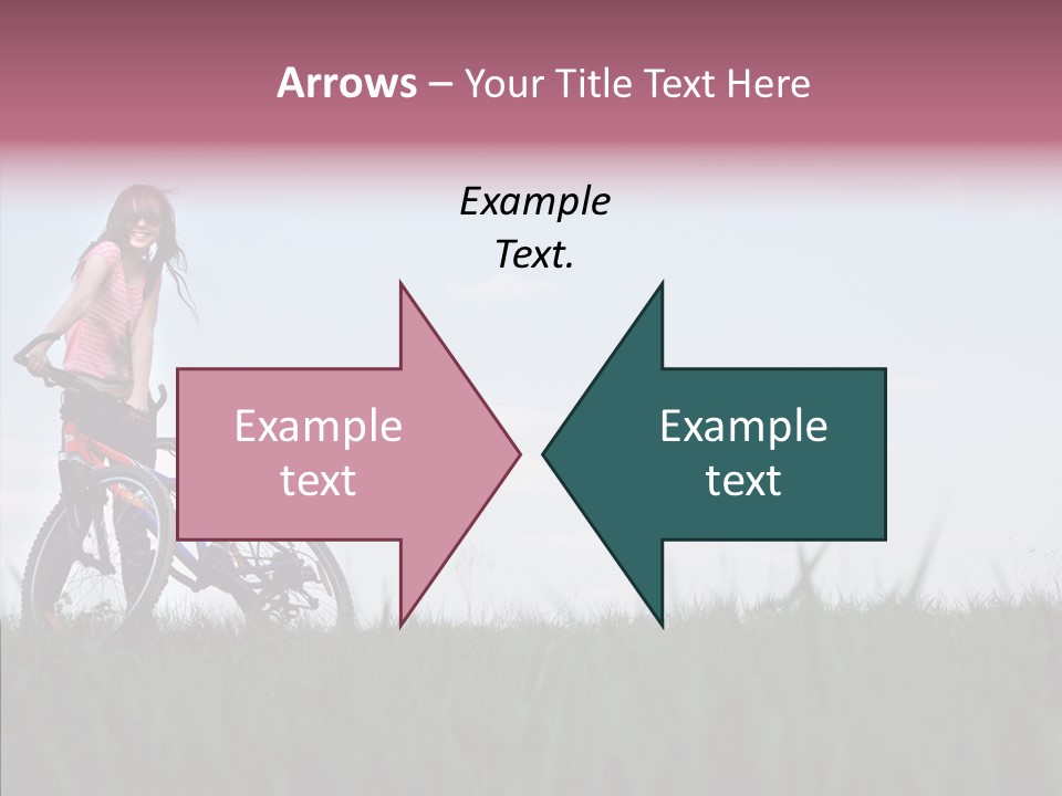 Beautiful Grass Blue PowerPoint Template