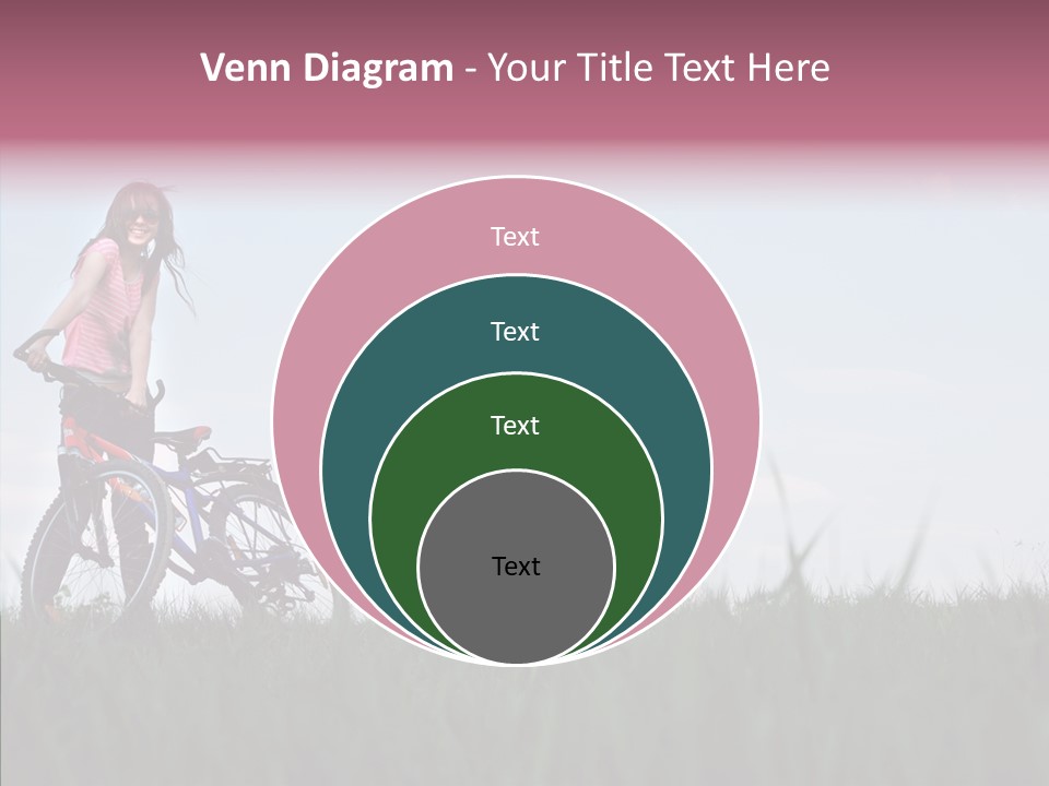 Beautiful Grass Blue PowerPoint Template