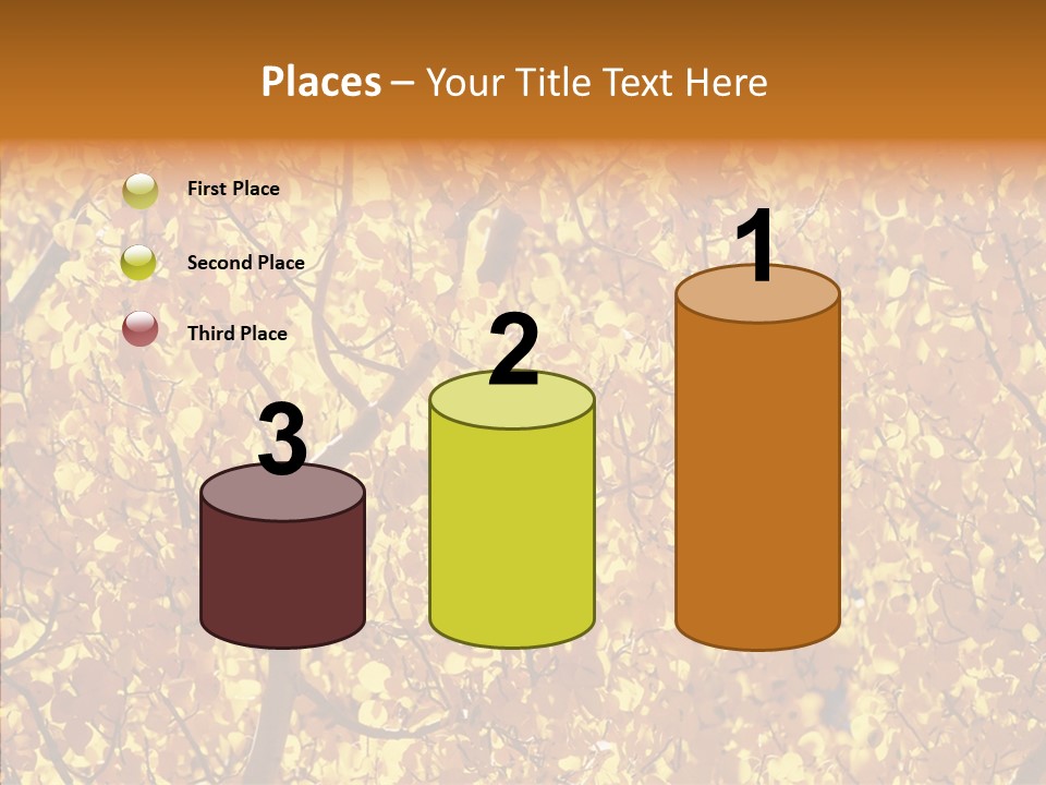 Trees Leaves California PowerPoint Template