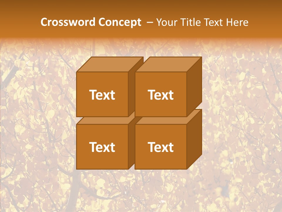 Trees Leaves California PowerPoint Template