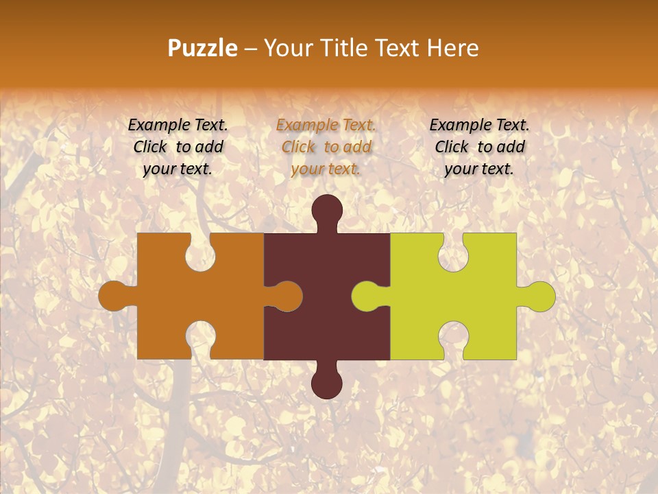 Trees Leaves California PowerPoint Template