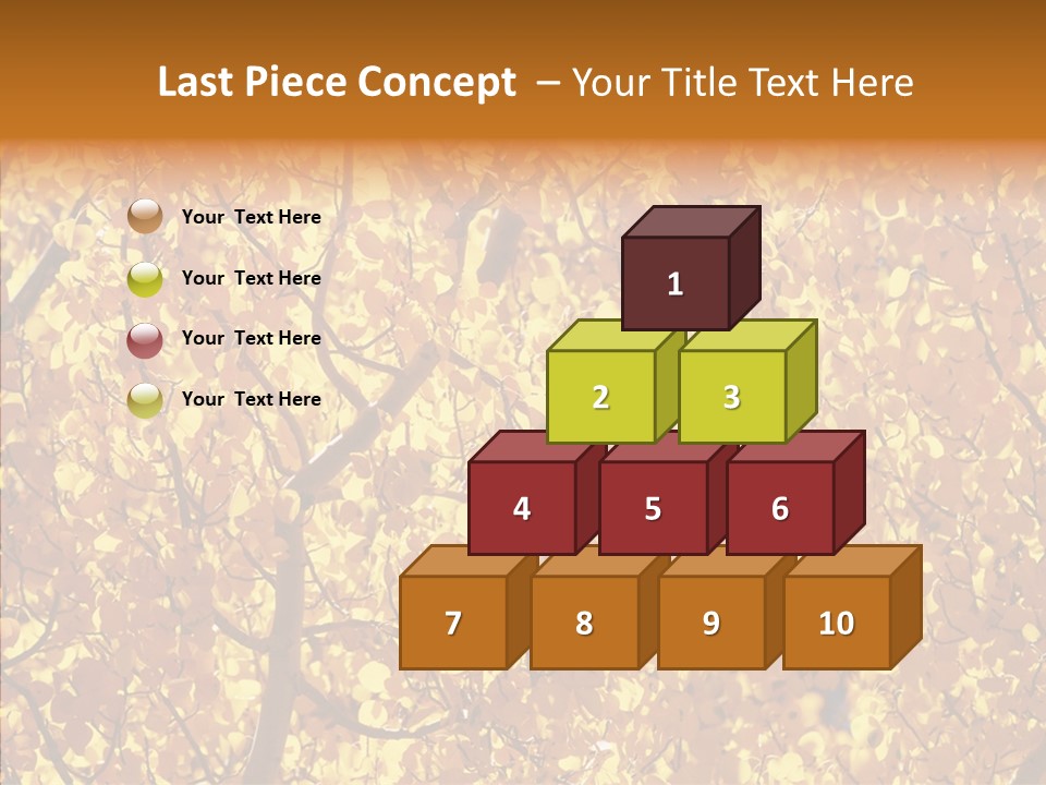 Trees Leaves California PowerPoint Template