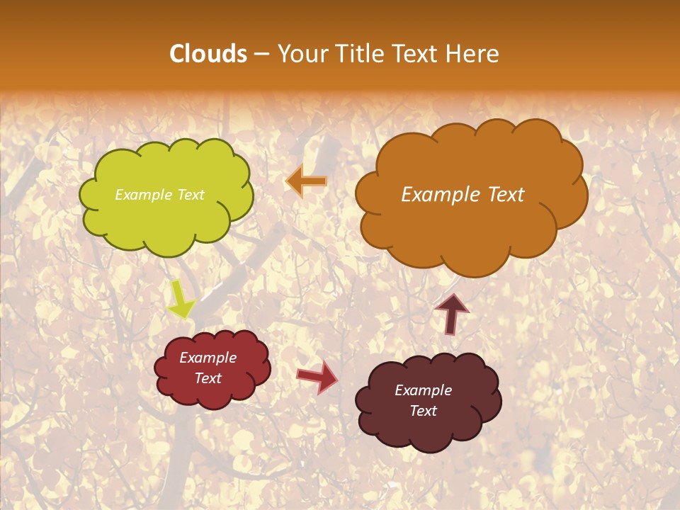 Trees Leaves California PowerPoint Template