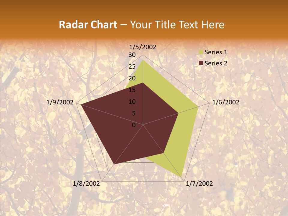 Trees Leaves California PowerPoint Template