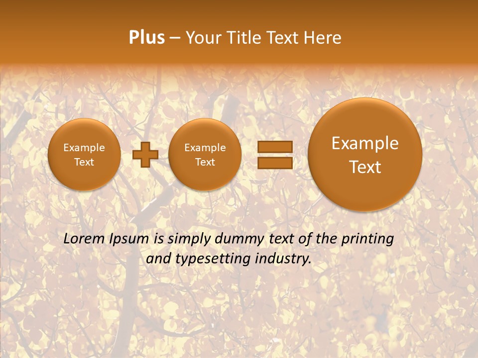 Trees Leaves California PowerPoint Template