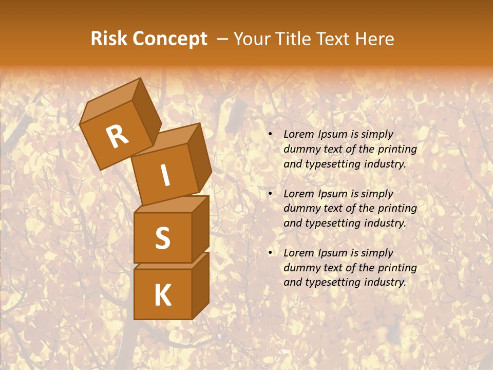 Trees Leaves California PowerPoint Template