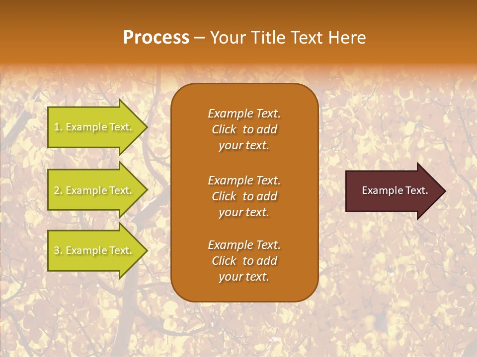 Trees Leaves California PowerPoint Template