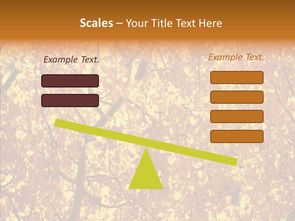 Trees Leaves California PowerPoint Template