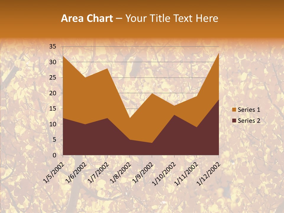 Trees Leaves California PowerPoint Template