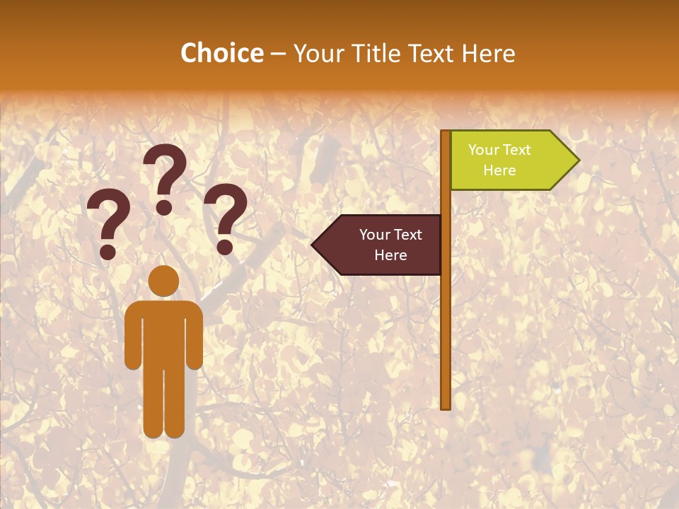 Trees Leaves California PowerPoint Template