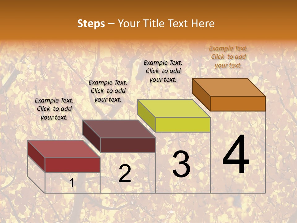 Trees Leaves California PowerPoint Template