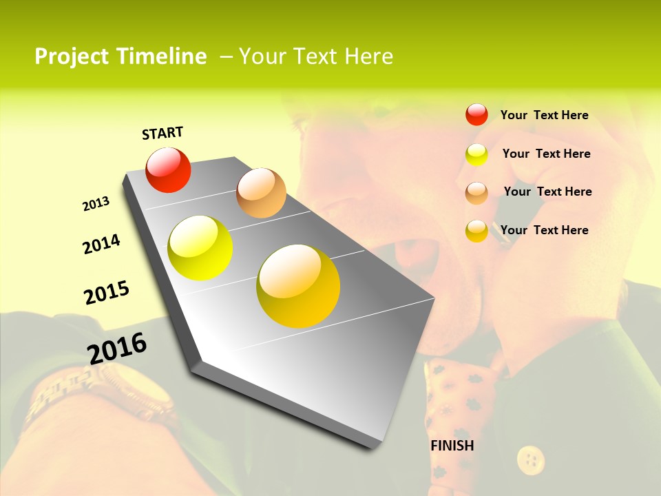Rush Horror Madness PowerPoint Template