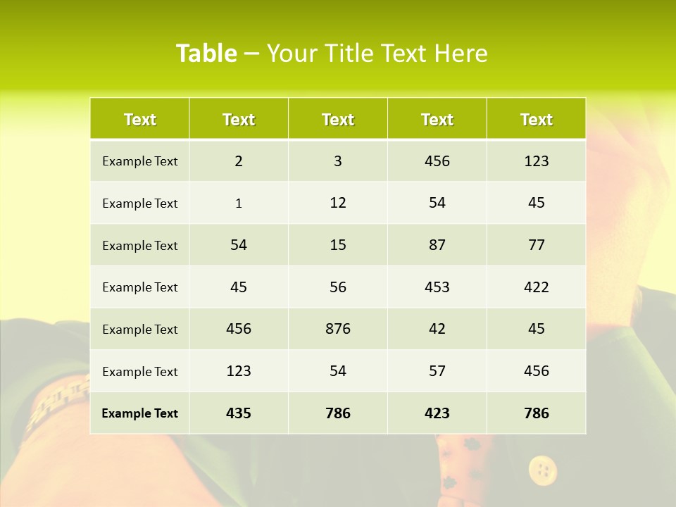 Rush Horror Madness PowerPoint Template