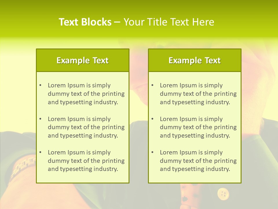 Rush Horror Madness PowerPoint Template