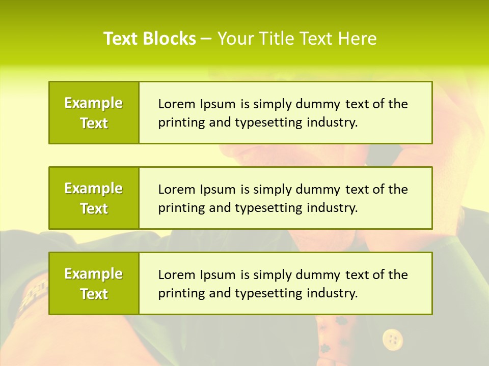 Rush Horror Madness PowerPoint Template