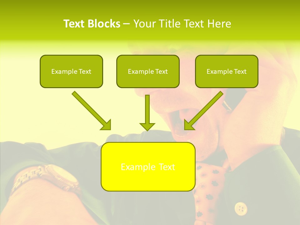 Rush Horror Madness PowerPoint Template