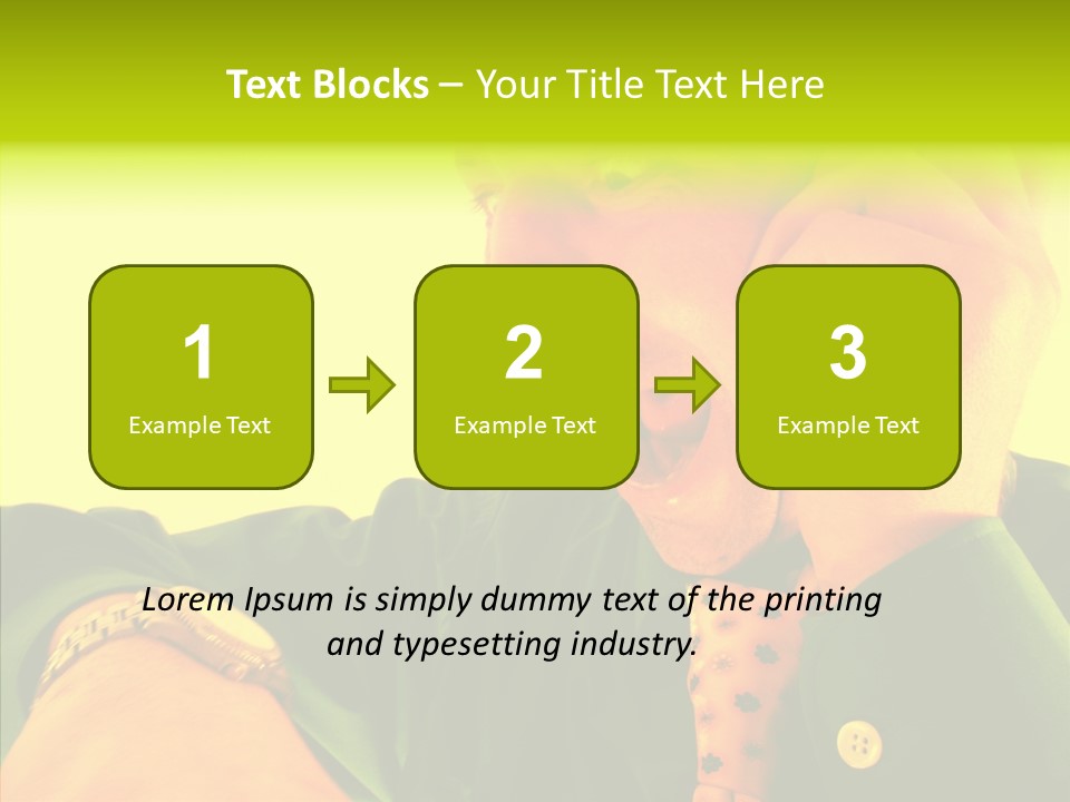 Rush Horror Madness PowerPoint Template