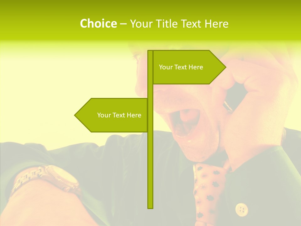 Rush Horror Madness PowerPoint Template