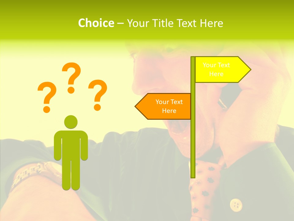 Rush Horror Madness PowerPoint Template