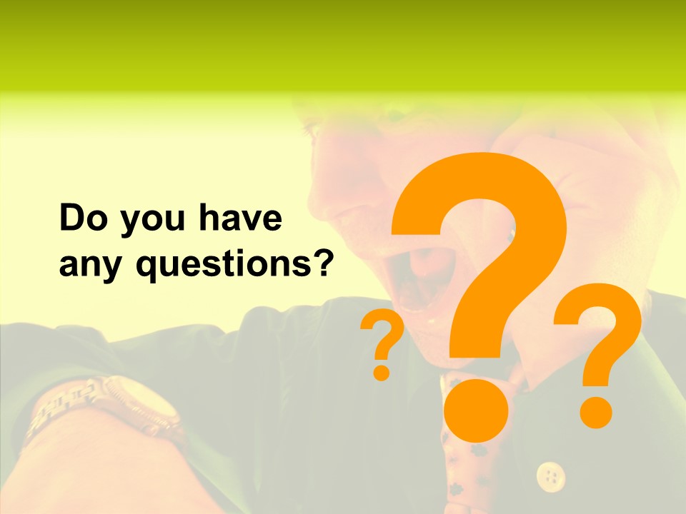 Rush Horror Madness PowerPoint Template