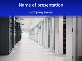 Lan Technology Connection PowerPoint Template