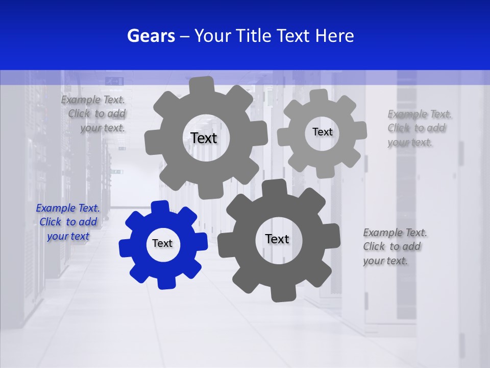 Lan Technology Connection PowerPoint Template