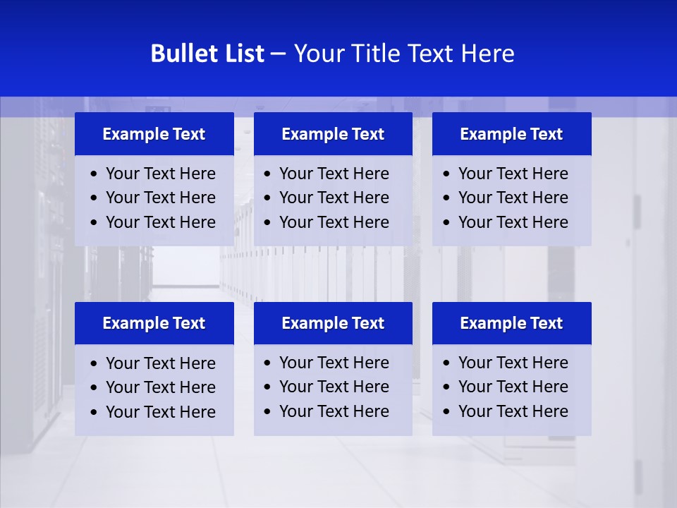 Lan Technology Connection PowerPoint Template