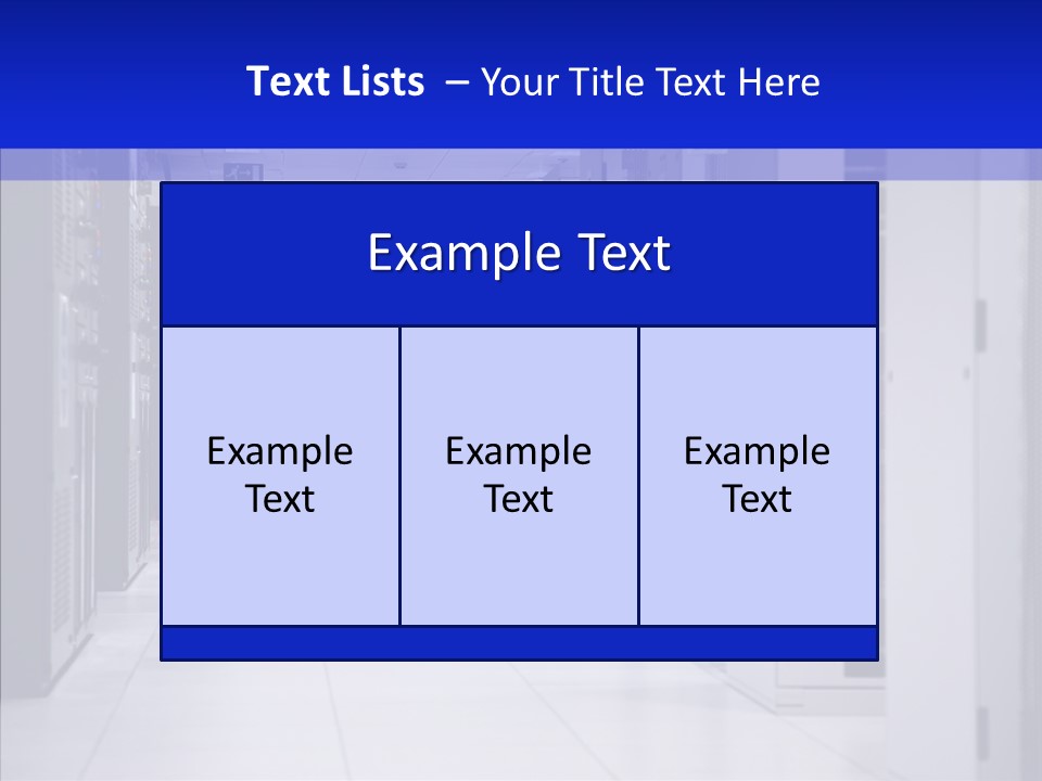 Lan Technology Connection PowerPoint Template