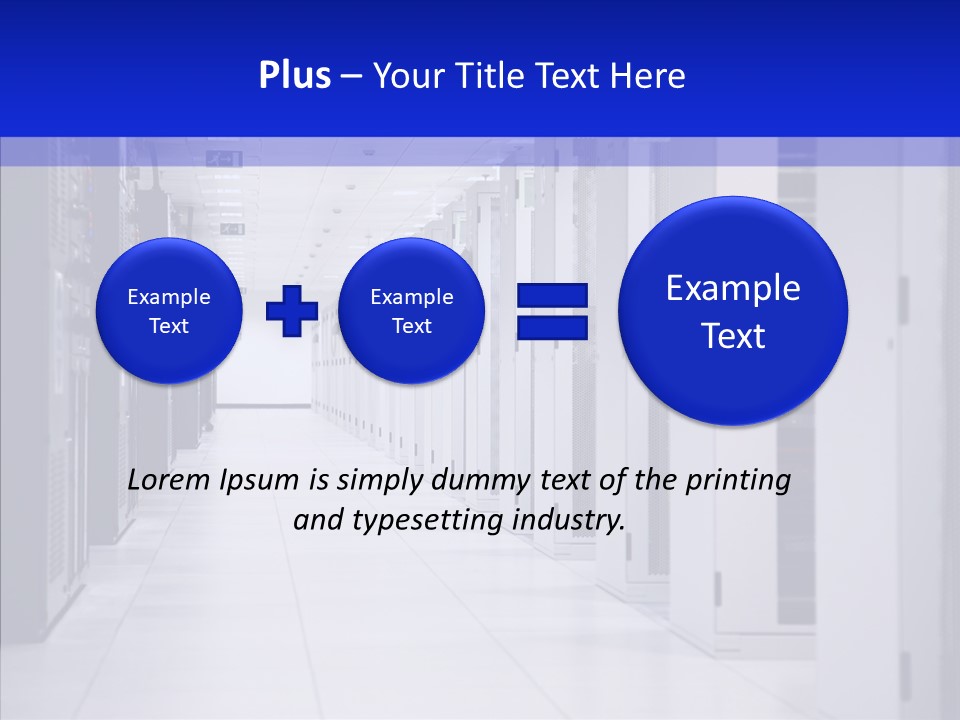 Lan Technology Connection PowerPoint Template