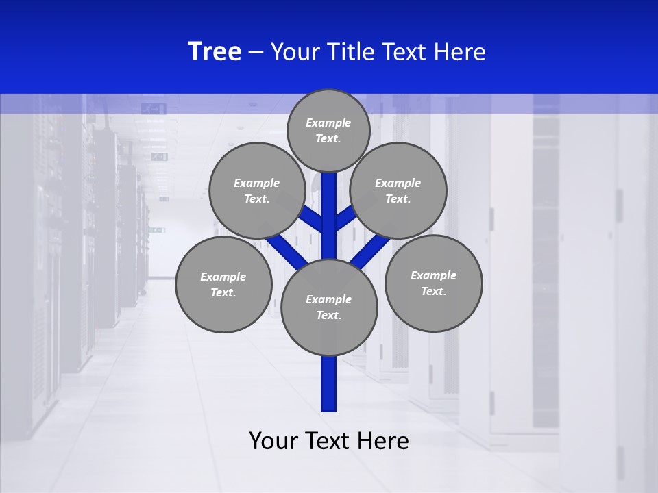 Lan Technology Connection PowerPoint Template