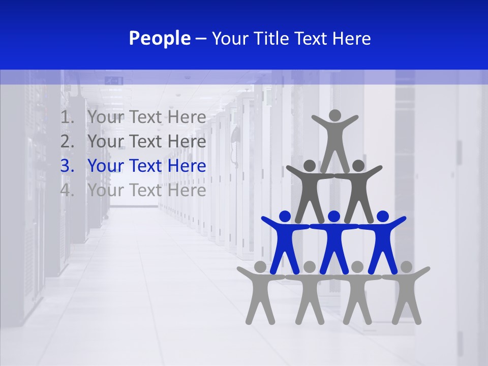 Lan Technology Connection PowerPoint Template