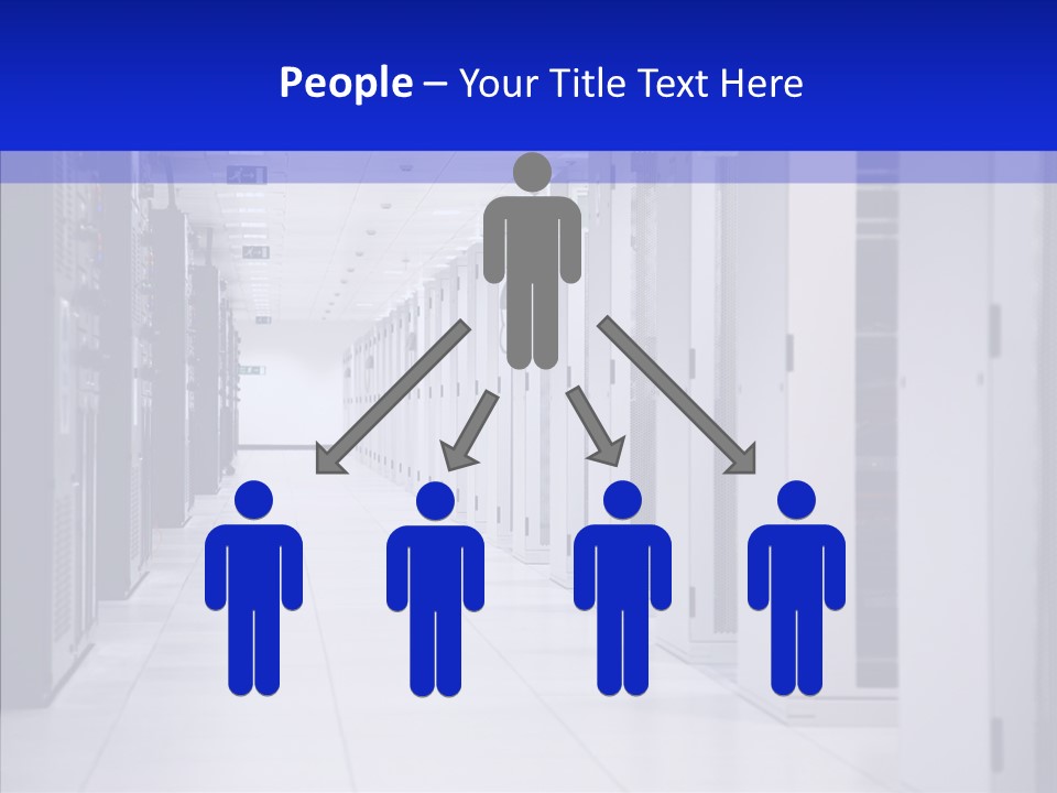 Lan Technology Connection PowerPoint Template