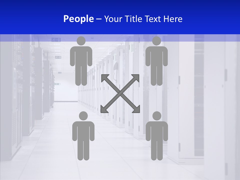 Lan Technology Connection PowerPoint Template