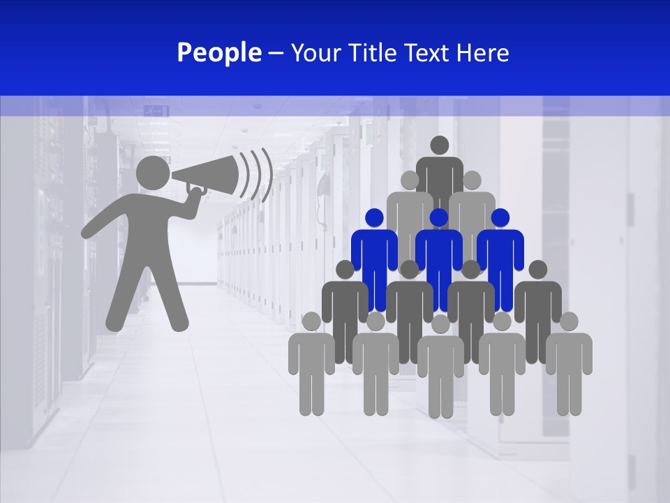 Lan Technology Connection PowerPoint Template