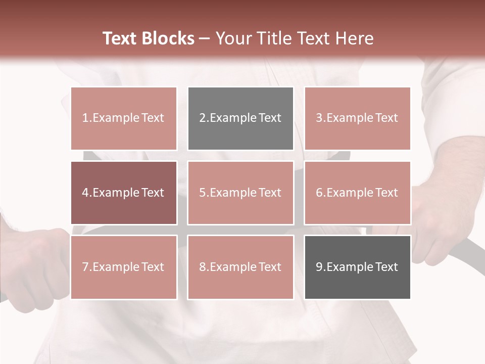 Tae Uniform Sport PowerPoint Template