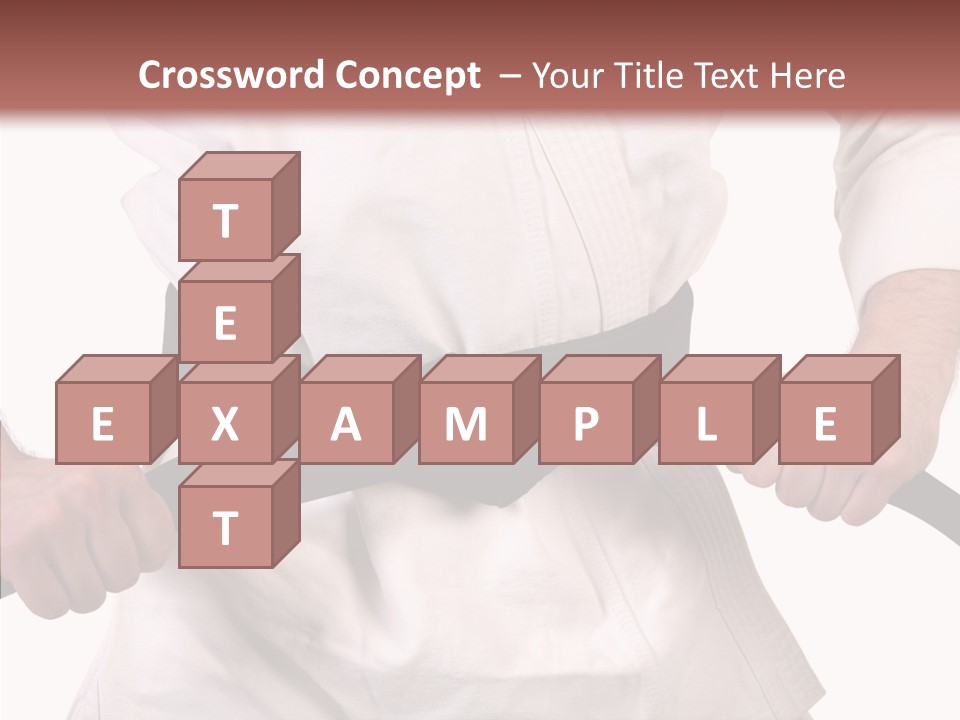 Tae Uniform Sport PowerPoint Template