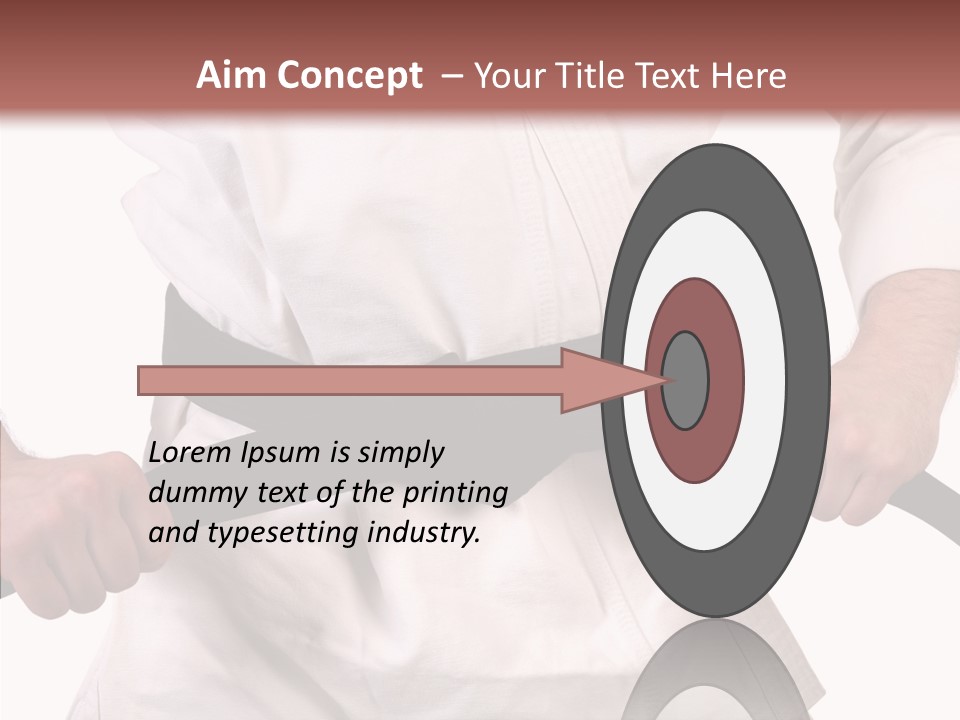 Tae Uniform Sport PowerPoint Template