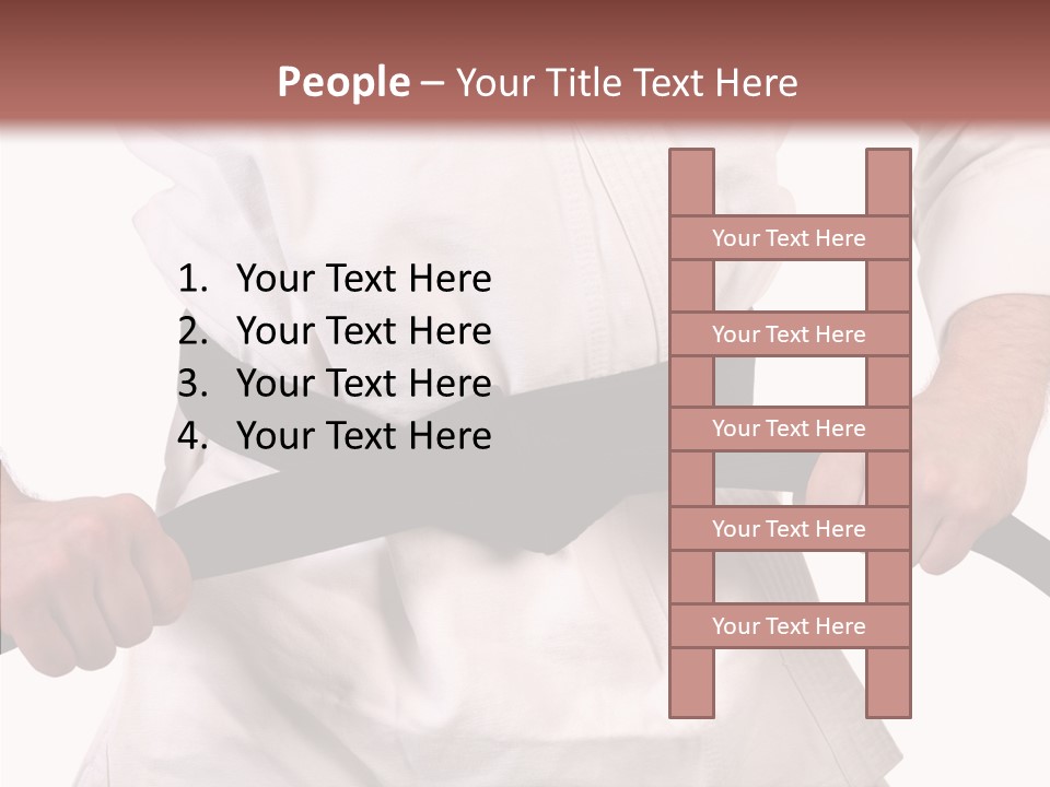 Tae Uniform Sport PowerPoint Template