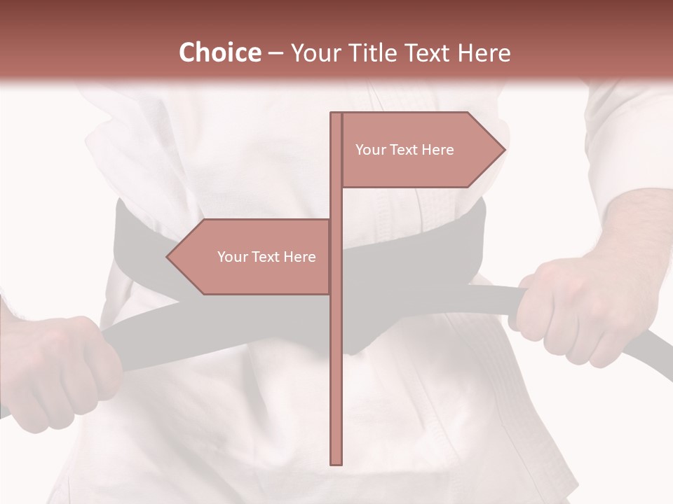 Tae Uniform Sport PowerPoint Template