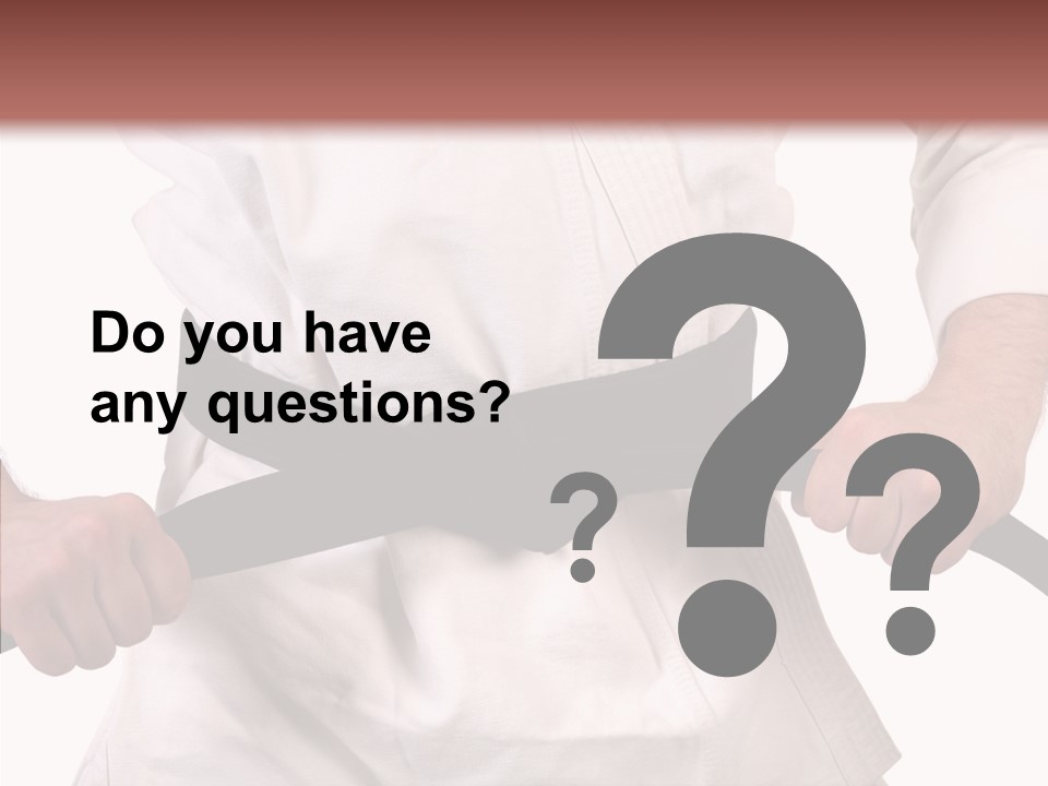 Tae Uniform Sport PowerPoint Template