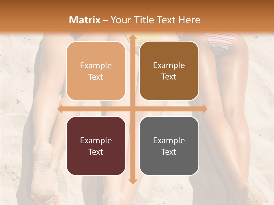 Above Down Feminine PowerPoint Template