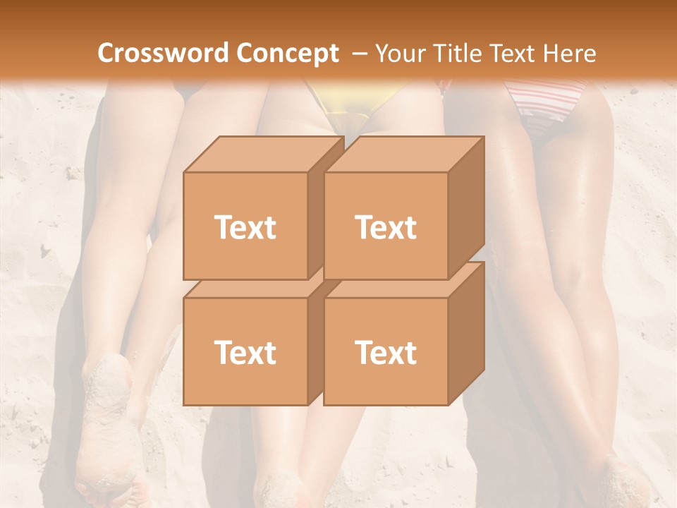 Above Down Feminine PowerPoint Template