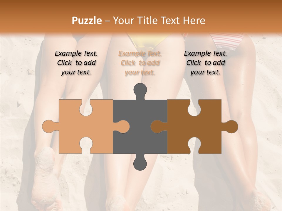 Above Down Feminine PowerPoint Template