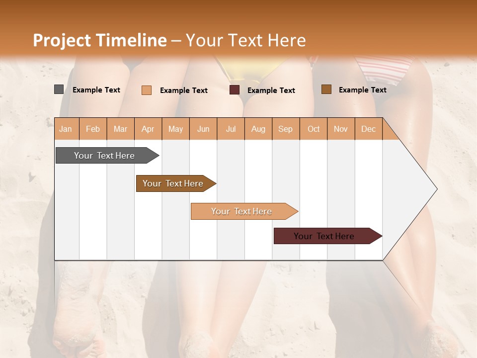 Above Down Feminine PowerPoint Template