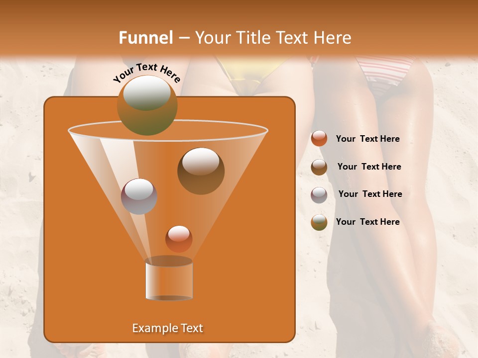 Above Down Feminine PowerPoint Template
