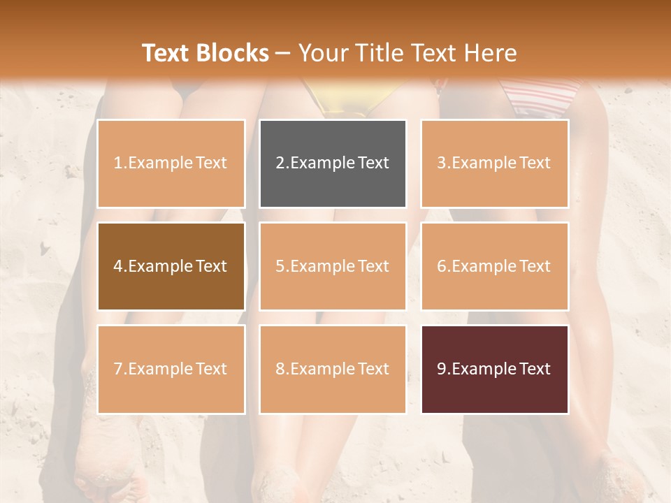 Above Down Feminine PowerPoint Template